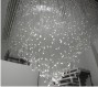Lampadario “Ice chandelier”.<br />Materiale: plexiglass e alluminio.<br />Finitura: naturale.<br />Illuminazione: led